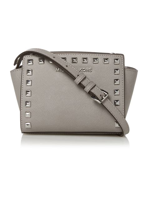 michael kors grey crossbody|Michael Kors Crossbody bag.